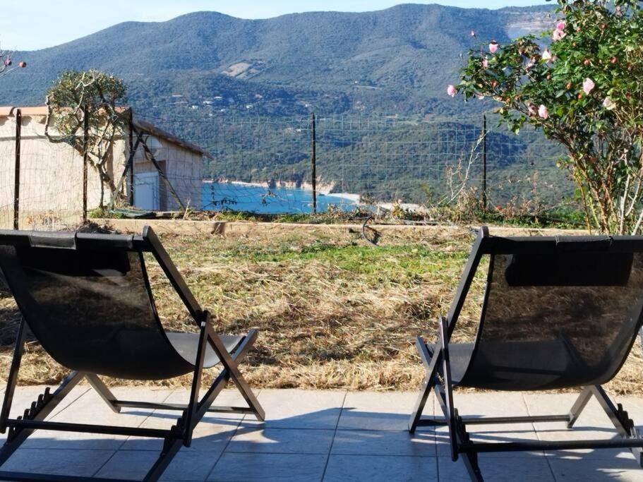 Chez Adrien 108-Appartement Magnifique Vue Mer Piscine Chauffee แซร์รา-ดิ-แฟร์โร ภายนอก รูปภาพ